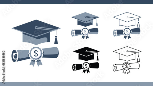 Graduation Diploma Icon