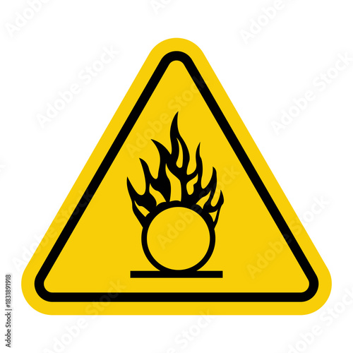 Foto Oxidizer sign