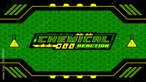 Chemical reaction vectorial file
