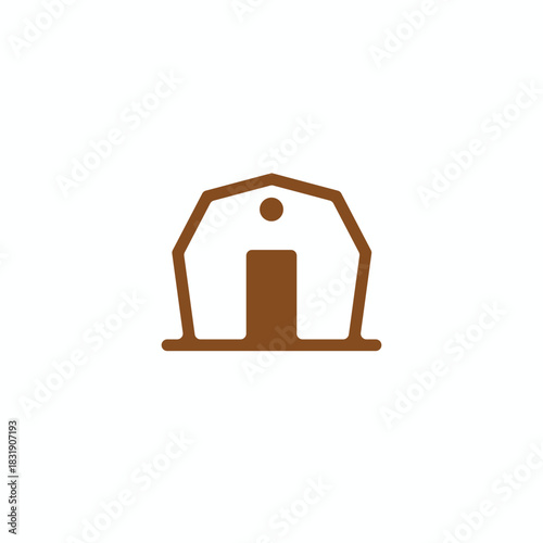 Agriculture barn house farming logo design