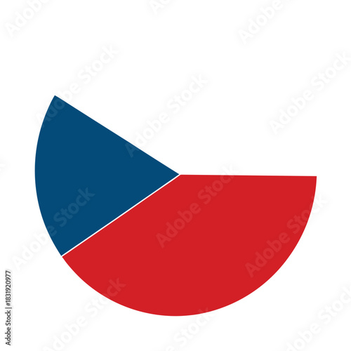 Round France flag icon 