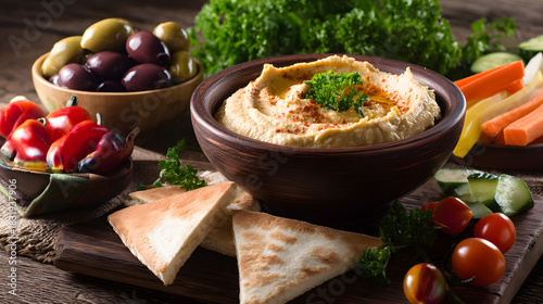 Creamy Hummus Bowl