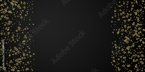 Christmas stars vector overlay.