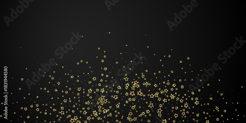 Starry night fairy tale background.