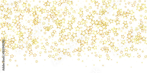 Starry night fairy tale background.