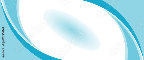Blue and white business wave banner background. vector. eps 10