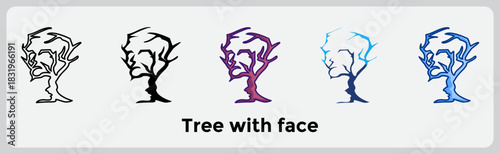 Tree with face