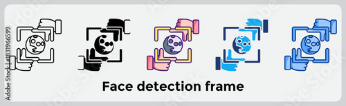 Face detection frame
