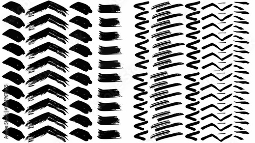 Dynamic strokes pattern design, perfect for adding an artistic touch to creative projects; ideal for posters, branding, and web design with modern style