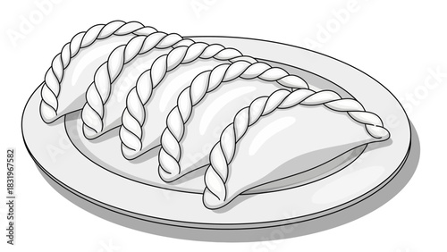 wheat ears vector illustration