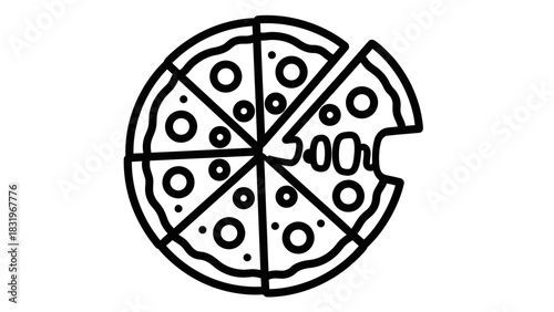 black and white easter egg