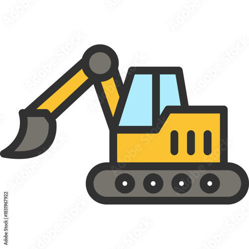 Backhoe Icon