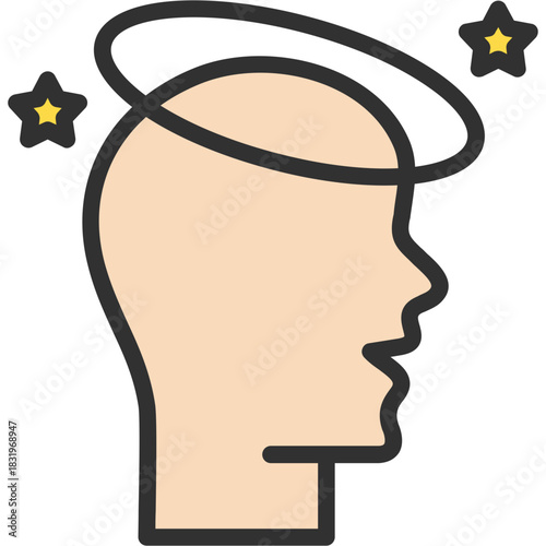 Dizziness Icon