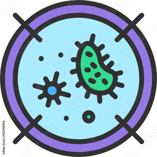 Bacteria Icon