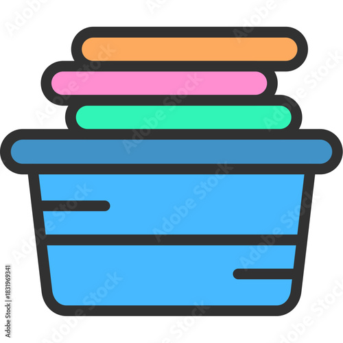 Laundry Basket Icon
