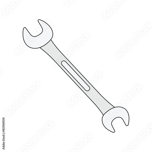 illustration of wrench 