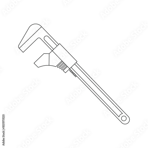 illustration of wrench 