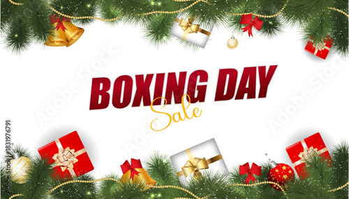 Boxing Day, celebrated on December 26th, is a holiday known for gift-giving.