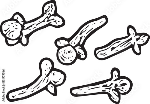 Hand-drawn doodle vector illustration of a teapot in simple black and white line art style, perfect for tea themes, kitchen designs, café decor, recipe layouts, cozy graphics and coloring pages.