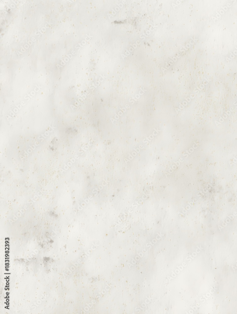 Naklejka premium A subtle, high-key seamless texture of a white or pale cream plastered wall surface featuring minimal weathering, fine specks, and natural variations, ideal for abstract backgrounds