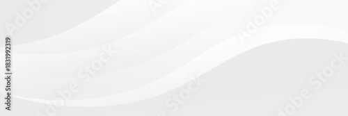 Abstract white wavy background. Modern Creative trendy design