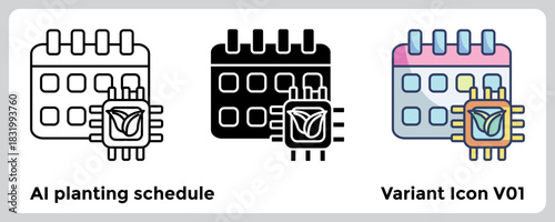 AI planting schedule