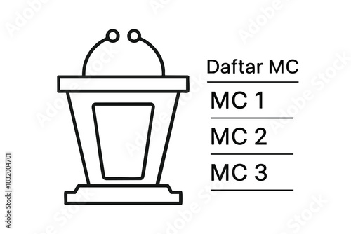 Master of Ceremony List Template