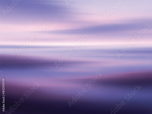 Abstract purple pastel distant landscape vector design with gradients