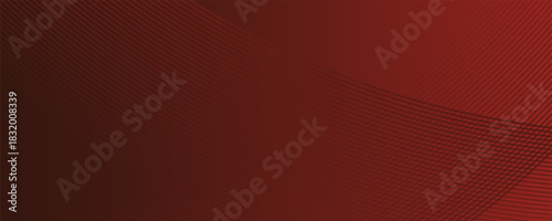 Studio interior with carbon fiber texture. Modern carbon fiber textured red black interior with light. Background for mounting, product placement.