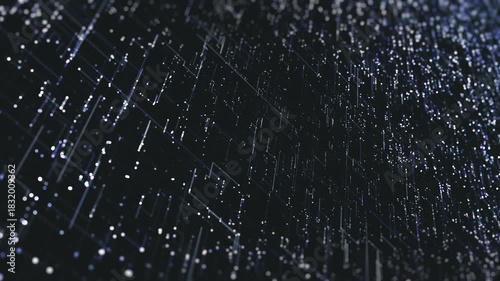 Digital Data Futuristic Hitech Background Loop
Animation of an abstract high technology wallpaper background visual fx of data lines and particles zooming in with ambient occlusion and depth of field 