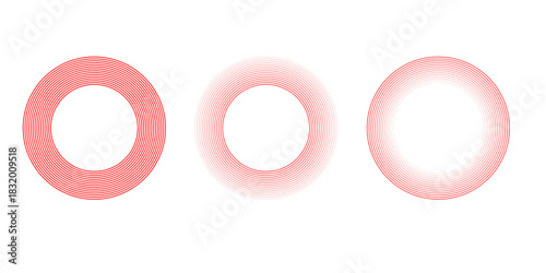 An abstract background designed to look modern and simple, with the main elements being circles and overlapping circle lines, in grey and red to emphasize the sense of movement and balance.