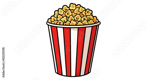 Get ready to binge watch with this delicious bucket of popcorn, perfect for movie nights, streaming, or a snack attack that hits the spot!