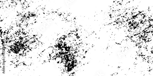 White, black dust overlay distress grungy grain, noise effect paint wall. small particles of debris and dust. crack and scratch dust paint concrete wall. subtle halftone grunge urban texture vector.