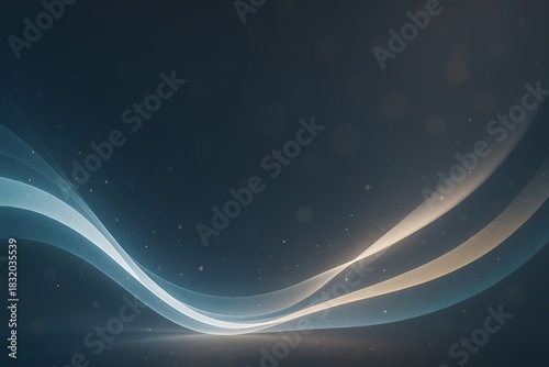 Soft Gradient Background with Warm Light Flare and Subtly Textured Blur