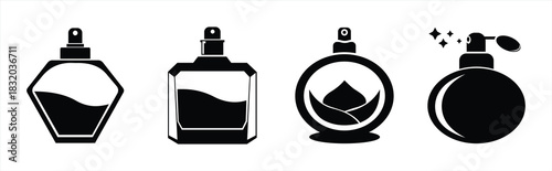 Perfume Bottle Icon Collection
