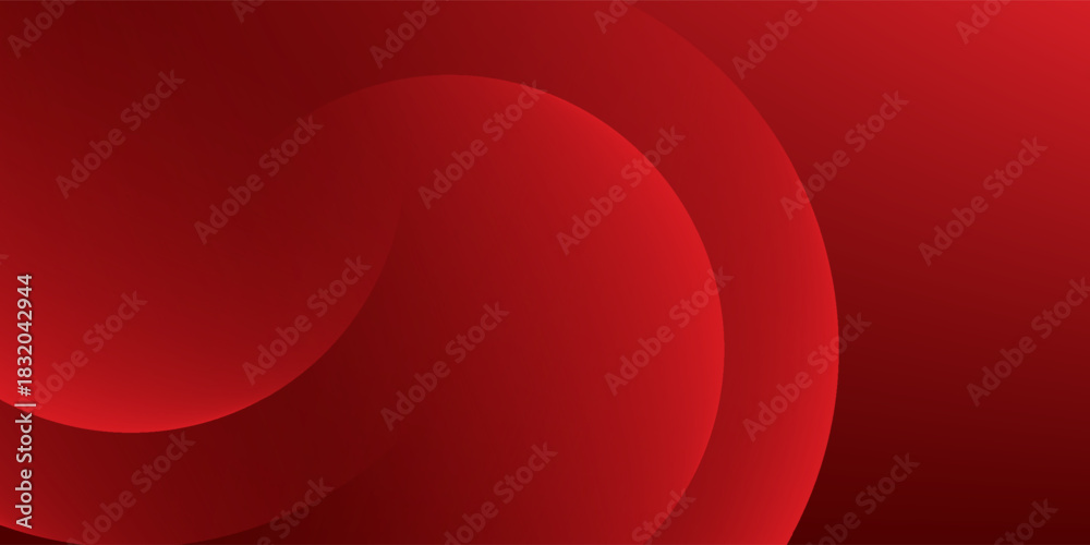 Obraz premium Red abstract background. Dynamic shapes composition. Eps10 vector