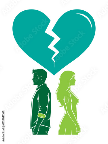 Broken heart separation