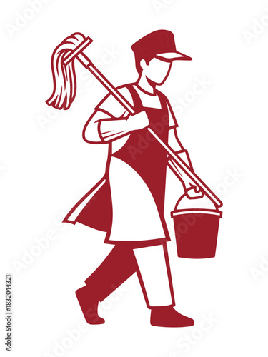Cleaning Service Person