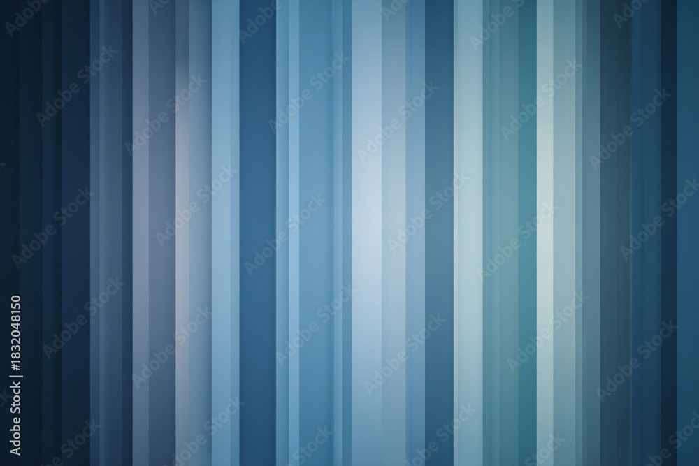 Obraz premium abstract background of vertical blue stripes with subtle gradient