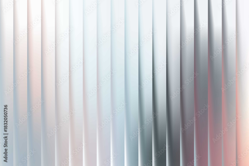 Obraz premium Abstract background with elegant vertical lines, showcasing a smooth iridescent color gradient for modern digital designs and sophisticated visual backdrops