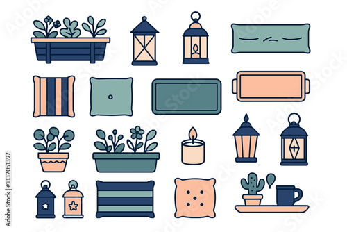 Stylish home decor elements for creating a cozy atmosphere in any living space