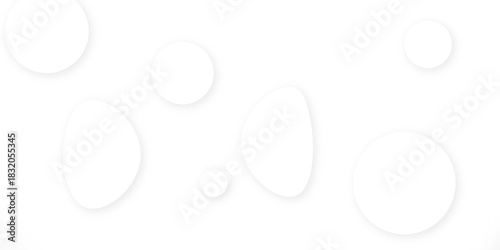 White and grey abstract modern circle background. abstract white circle shape with digital hi tech concept background technology. Presentation slide template. Glowing circle lines design .