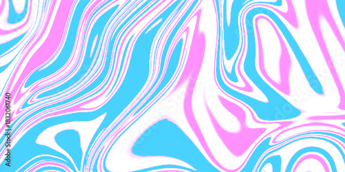 Multicolor digital background. Fluid art painting. Mixed blue, pink, yellow and green paint. transcending boundaries with artistic expression liquid glossy marble background with colorful patterns .

