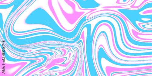 Multicolor digital background. Fluid art painting. Mixed blue, pink, yellow and green paint. transcending boundaries with artistic expression liquid glossy marble background with colorful patterns .
