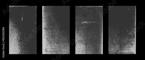 This collection showcases vertical grunge backgrounds that highlight a halftone noise effect and grain textures. Perfect for design, digital art, or presentation backgrounds.