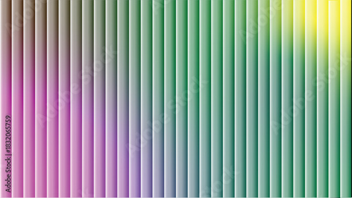 Abstract vertical stripe background with vibrant color gradient