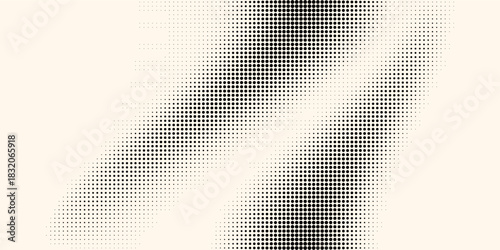 Hexagon Shapes Vector Abstract Geometric Technology Oscillation Wave Isolated on Light Background. Print