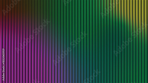 Abstract background with vertical corrugated texture and color gradient