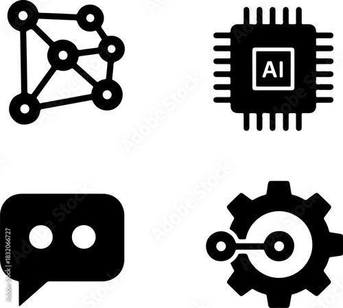 Black Glyph Icon of an Internet Browser Window with a Completely Blank Screen, Representing Web Interface, Digital Display, Empty Template, or Online Access