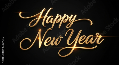 Happy new year greeting